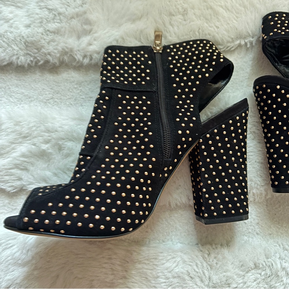 Jessica Simpson Suede Slingback Heels, size 9, 39 - Picture 10 of 11